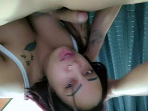 married woman squirts on machine anal toy fuck