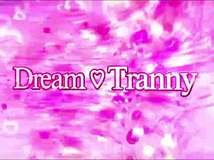 lovely tranny mariana lins takes machine dildo deep in ass