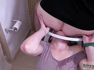 flight bondage dominates 19yo tight ass and mouth punish hard