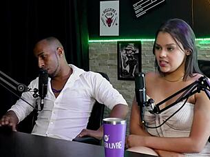 Maria Bittencourt's Naughty Interview Bursts with Wild Action Alongside Thaisa Redvelvet and Tifany Rocha Part 4