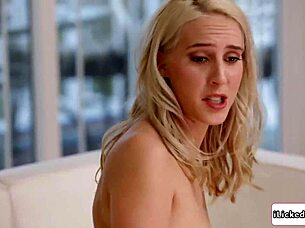 her milf squirt drenches the lesbian housemaid's face