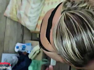 black guy wrecks my blonde wife in front of me