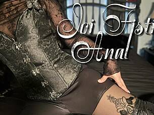 astarioth fists own ass in extreme joi anal domination