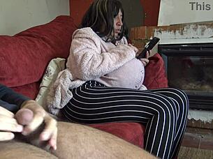 Pregnant Kurdish Milf Shocked by Sudden Big Cock Reveal