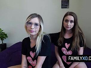 laney grey minxx marley get fucked hard as punishment 😈🍆🔥 garage 3some