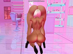 busty blonde bimbo bridgette and jessica fuck tits wildly