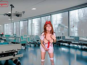 nurse teases patient with perverted joi toys?