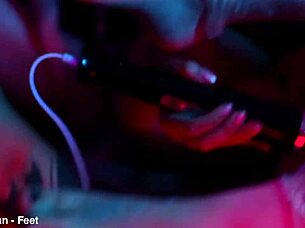 Bratty girls endure foot worship, tickling, and hot wax play 😈🔥