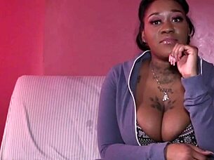 Big booty ebony milf casting interview