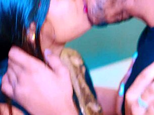 Naughty Stepsis Begs for Brother's Huge Cock in Passionate First Creampie