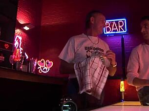 Romana rides two cocks in mmf creampie threesome bliss