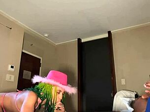 petite ebony throat pussy stretched bbc creampie tattoo