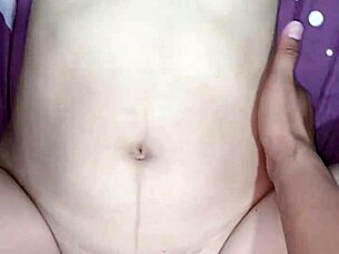 Mom's milky tits squirt while i creampie her tight pussy after bath fun