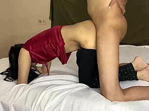 Friend Fucks College Girl's Pussy