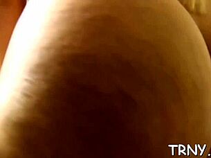 Big Dick Shemales Compete in Wild Anal Contests