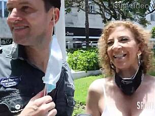 chesty cougar sara jay, uh, her wet pussy gets pounded hard after date