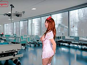 nurse teases patient with perverted joi toys?