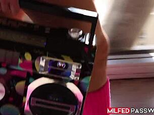 slimthick vic's big ass milf deepthroats hunk before pounding