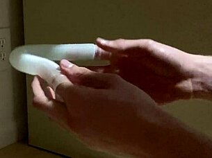 humidifier tube gives smooth handjob stroke