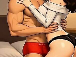 Fucking stranger part 1! This couple's wild pounding drives everyone crazy!