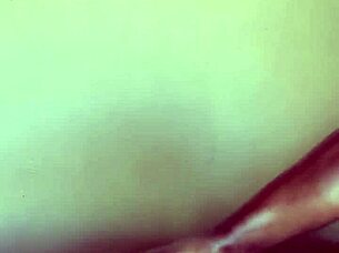 ebony babe's juicy footjob on massive black cock tempts perfectly