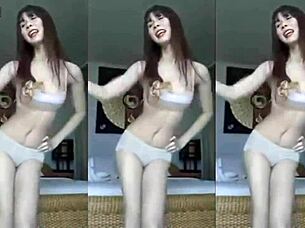 sexy thai bigo live girl dances bound and teasing