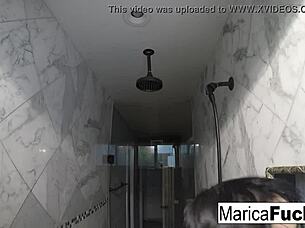 oh god marica hase's sexy lingerie mirror masturbation feels so good