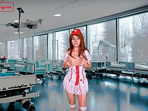 nurse teases patient with perverted joi toys?