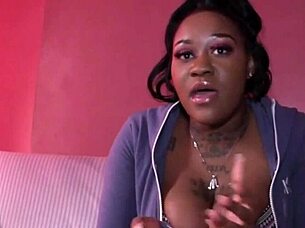 Big booty ebony milf casting interview