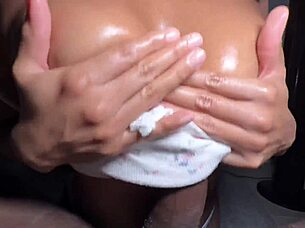 Young latina's expert handjob surprises older lover completely