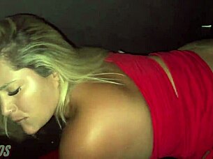 Gloryhole amateur used two cocks mouth ass husband watches