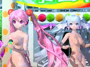 Hatsune Miku, show off those big tits and ass nude! 💖