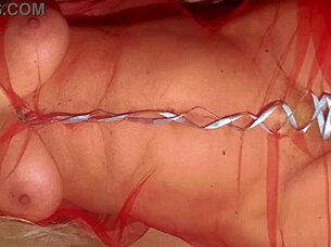 a merry christmas with her tasty wet hairy pussy