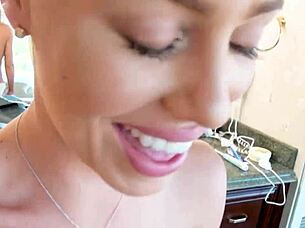 nicole aniston rides dates' cocks in explosive missionary romps