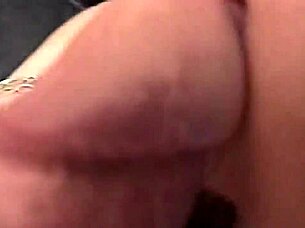 italian wife teases with homemade webcam blowjob while hubby watches her natural tits bounce
