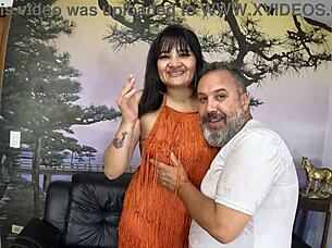 leticia cortes' first mansion shoot unleashes wet pussy licking debut