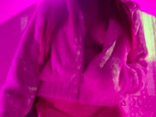 italian milf artemisia smokes cigarette in outdoor fetish play