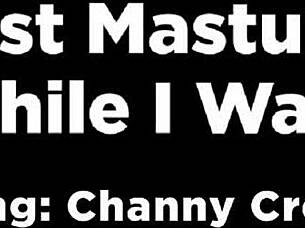 i can't resist masturbating till orgasm with my vibrator backstage