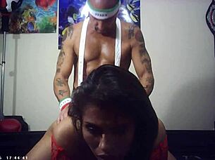 behind scenes glasses girl gets fucked pov during cam shoot