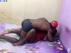 Big black cock blasts hot load down Brazilian babe's throat