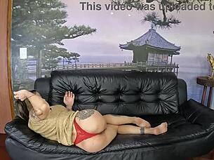 mature brazilian sabrina fit at 51 joins adult world with juicy big pussy party lingerie photoshoot and group fun