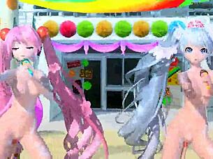 Hatsune Miku, show off those big tits and ass nude! 💖