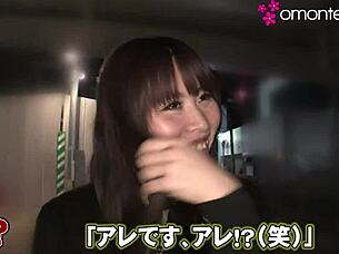 Sexy Asian with big natural tits rides cock missionary to creampie