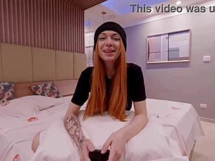 Tura's qrozne casting ride bent over big cock