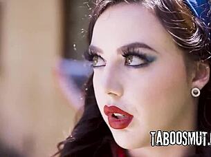 A stepfamily barbecue turns into Whitney Wright's fingering and gangbang frenzy on the 4th of July.