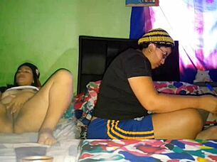 curvy ebony shakes huge ass solo