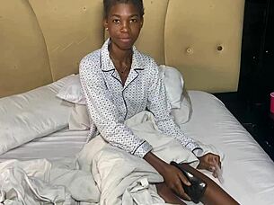 casting chat with beautiful african model