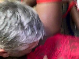 I get tied up screaming as he licks my dripping wet juicy pussy hard