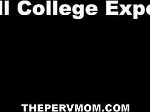 big ass brunette milf cheerleader rides huge dick pov... oh god!