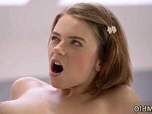 old fat brunette teen sucks young cock hardcore deep